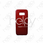 CUSTODIA JELLY CASE FLASH MAT - SAM GALAXY S8 (ROSSO)