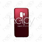 CUSTODIA JELLY CASE FLASH MAT - SAM GALAXY S9 (ROSSO)