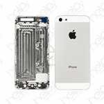 VETRO SCOCCA POSTERIORE PER IPHONE 5 (BIANCO) (BULK)