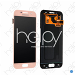 VETRO LCD PER SAMSUNG A3 2017 ROSA (ORIGINALE)