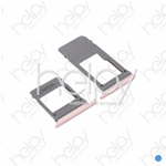 PORTA SIM/MICROSD PER SAMSUNG A520A720 (ROSA) (BULK) 