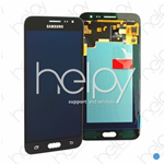 VETRO LCD PER SAMSUNG J3 2016- NERO (ORIGINALE)