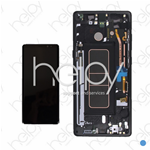 VETRO LCD PER SAMSUNG N950F (NERO) (ORIGINALE)