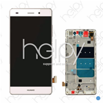 VETRO LCD COMPLETO PER HUAWEI P8 LITE- BIANCO 