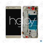 VETRO LCD COMPLETO PER HUAWEI P8 LITE- ORO (ORIGINALE)