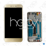 VETRO LCD COMPLETO PER HUAWEI P8 LITE 2017- ORO