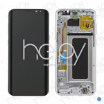 VETRO LCD COMPLETO PER SAMSUNG G955 - GRIGIO (ORIGINALE) 