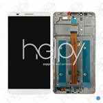 VETRO LCD COMPLETO PER HUAWEI ASCEND MATE 7- BIANCO 