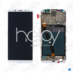 VETRO LCD COMPLETO PER HUAWEI MATE 10 LITE - BIANCO (ORIGINALE)