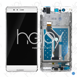 VETRO LCD COMPLETO PER HUAWEI P9 LITE (BIANCO) (ORIGINALE) 