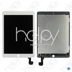 VETRO LCD COMPLETO PER IPAD AIR 2 - BIANCO (GRADO AA)