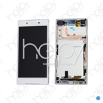 VETRO LCD COMPLETO PER SONY XPERIA Z5 (BIANCO) (ORIGINALE)