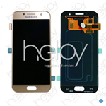 VETRO LCD PER SAMSUNG A3 2017 ORO (ORIGINALE)